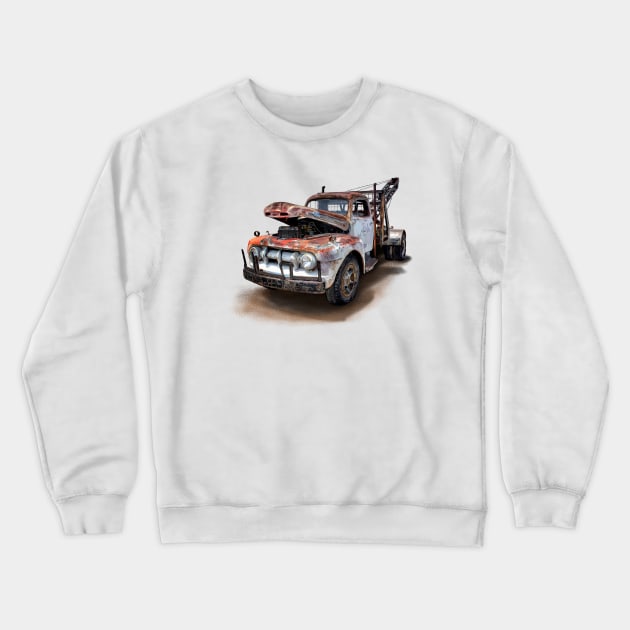 Truck Crewneck Sweatshirt by sibosssr